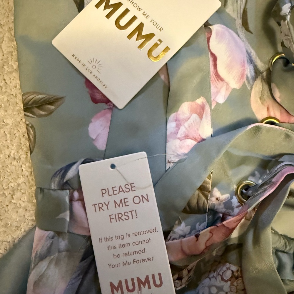 SHOW ME YOUR MUMU Lady Corset Floral Mini Dress - Picture 6 of 6